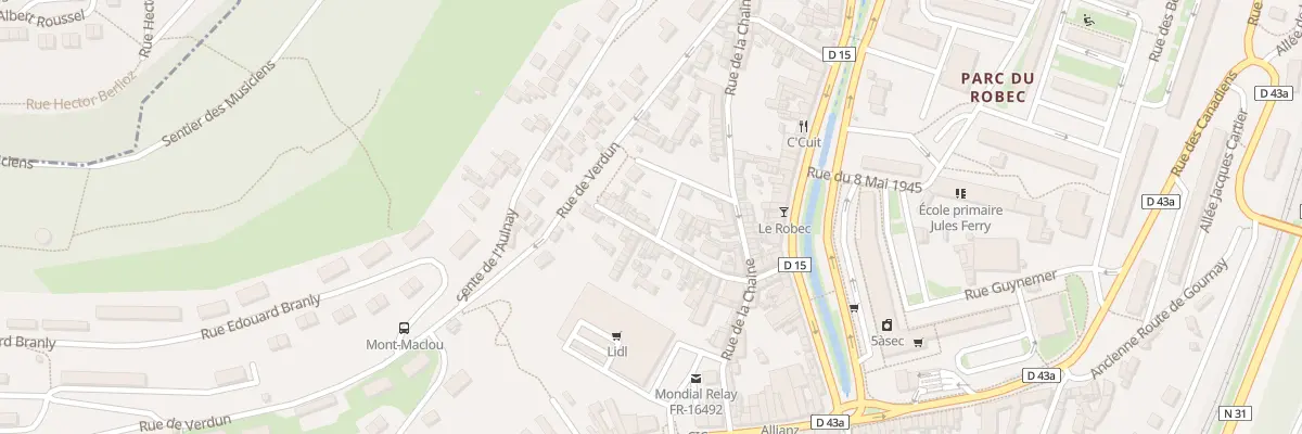 Plan du 32 Rue des Meslots à Darnétal