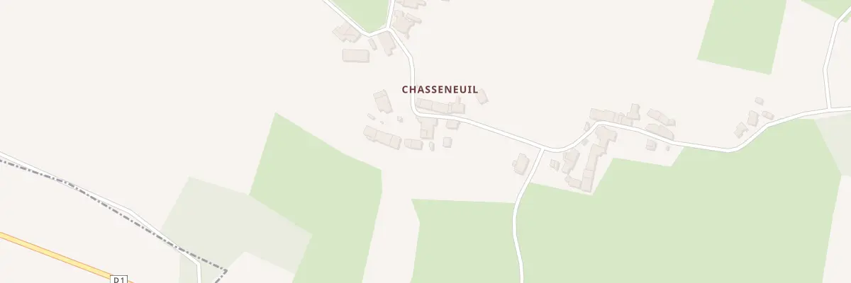 Plan du 13 Chasseneuil à Rancon