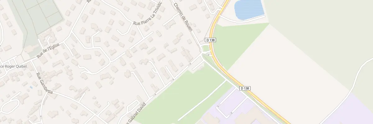 Plan du 39 Rue Gabriel David au Mesnil-Esnard