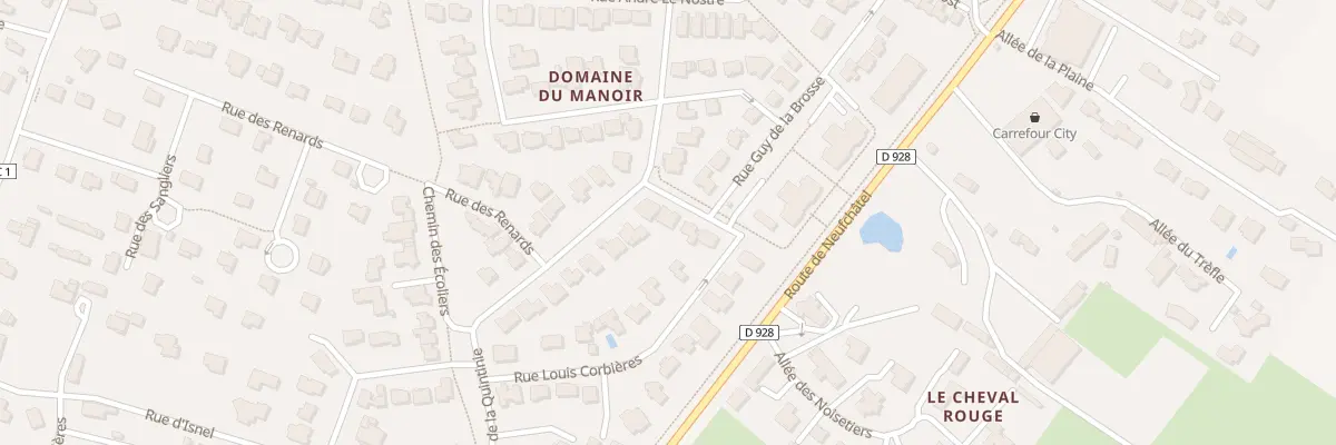 Plan du 93 Rue Sebastien Vaillant à Isneauville
