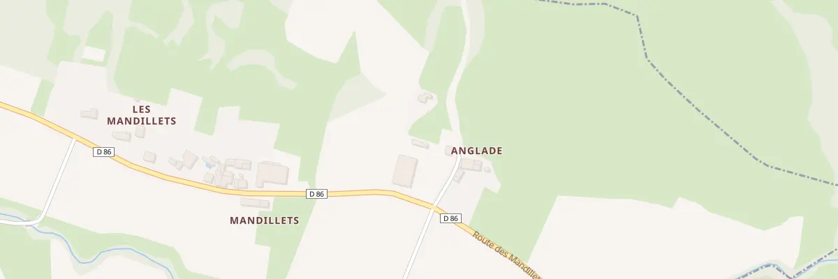 Plan du 45 Rte des Mandillets au Plan