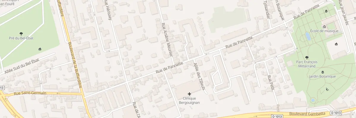 Plan du 15 Rue Arsène Meunier à Évreux