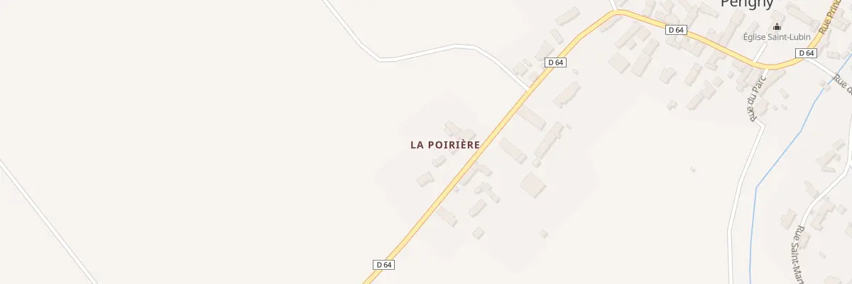Plan du 4 Rue Principale à Périgny