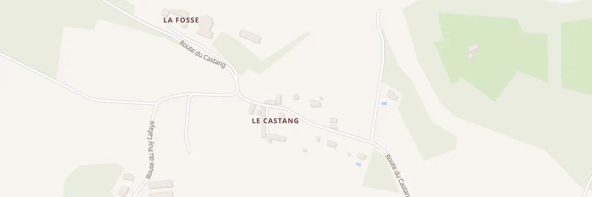 Plan du 993 Rte du Castang à Valojoulx