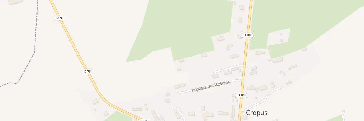 Plan du 70 Imp de la Ravine à Cropus