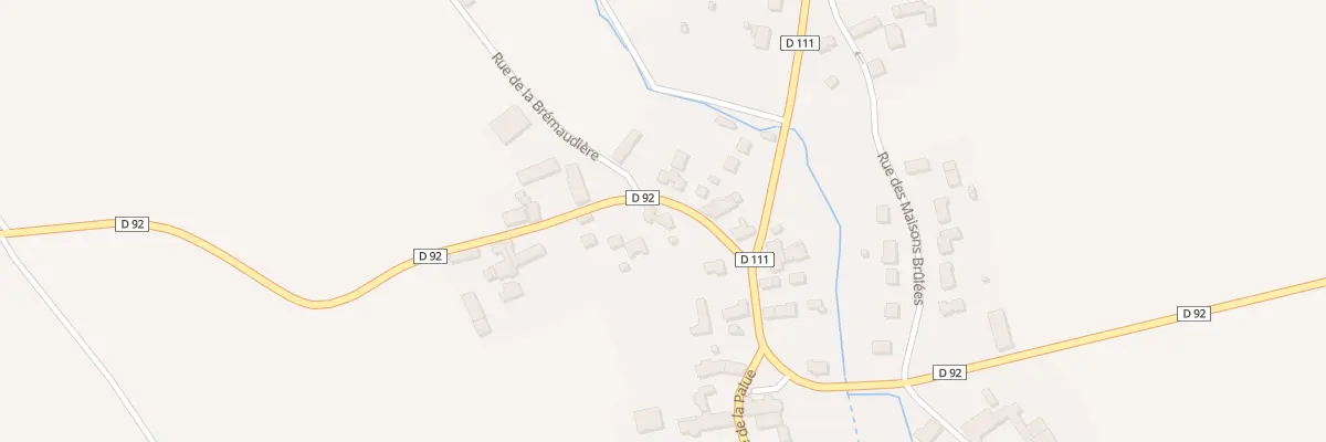 Plan du 1 Rue de la Caustière à Rocé