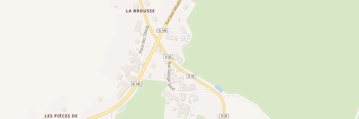 Plan du 3 Rue Aimé Vallat à Droux