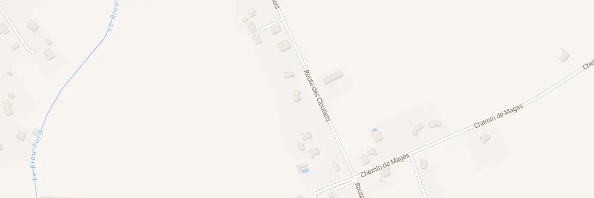 Plan du 480 Rte des Cloutiers à Castelsarrasin