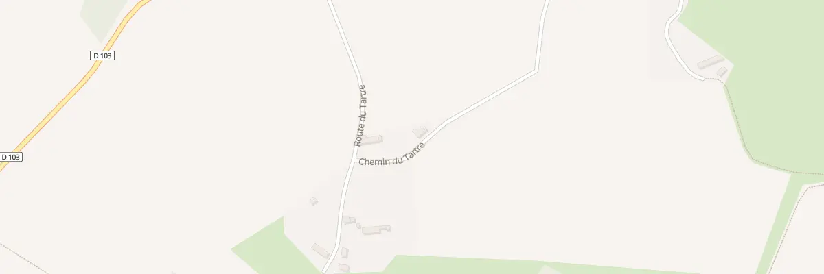 Plan du 1 Sen du Tartre au Favril