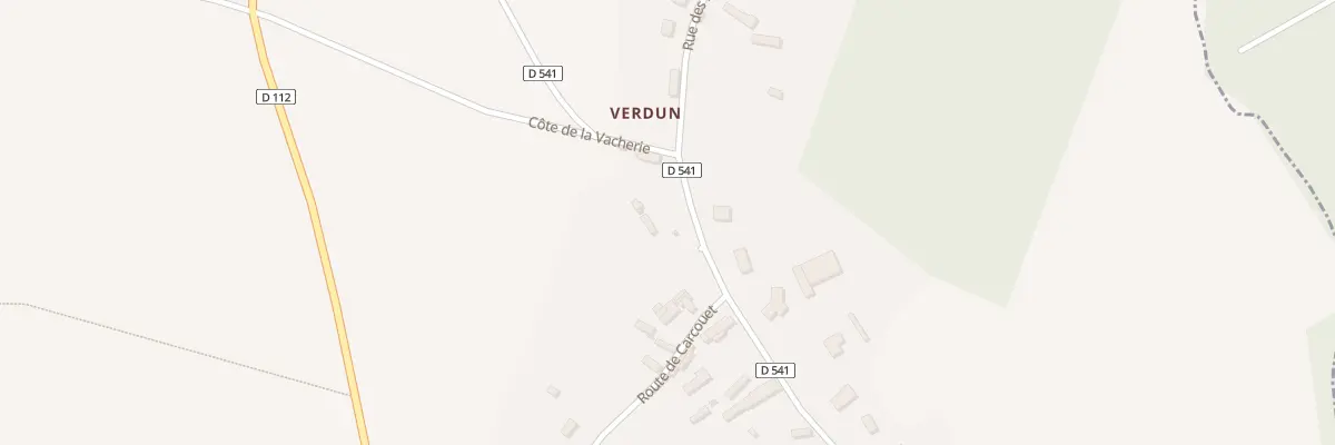 Plan du 3 Rue de la Mairie à La Vacherie