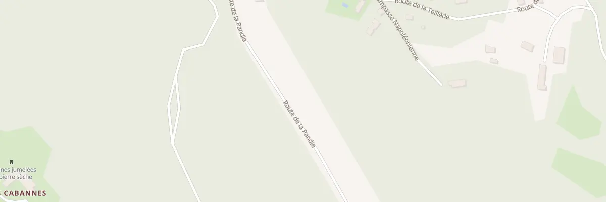 Plan du 487 Rte de la Pandie à Valojoulx