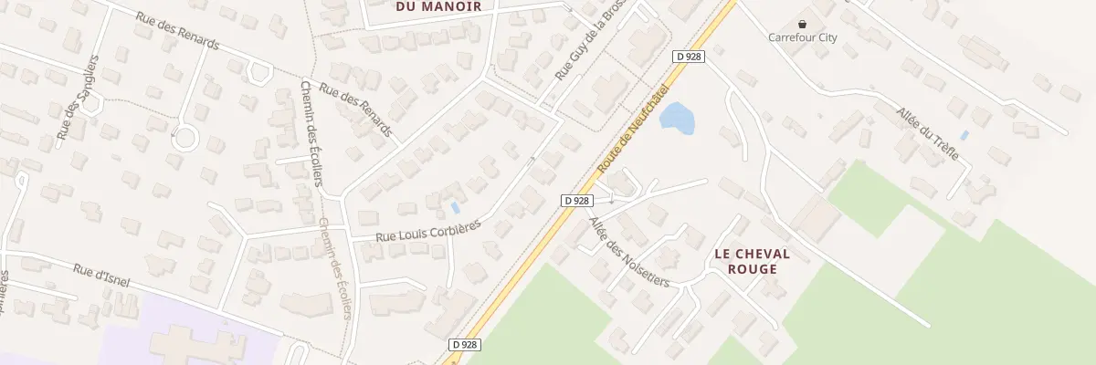 Plan du 180 Rue Louis Corbiere à Isneauville