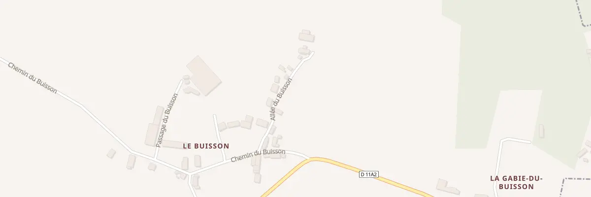 Plan du 9 All du Buisson à Ladignac-le-Long