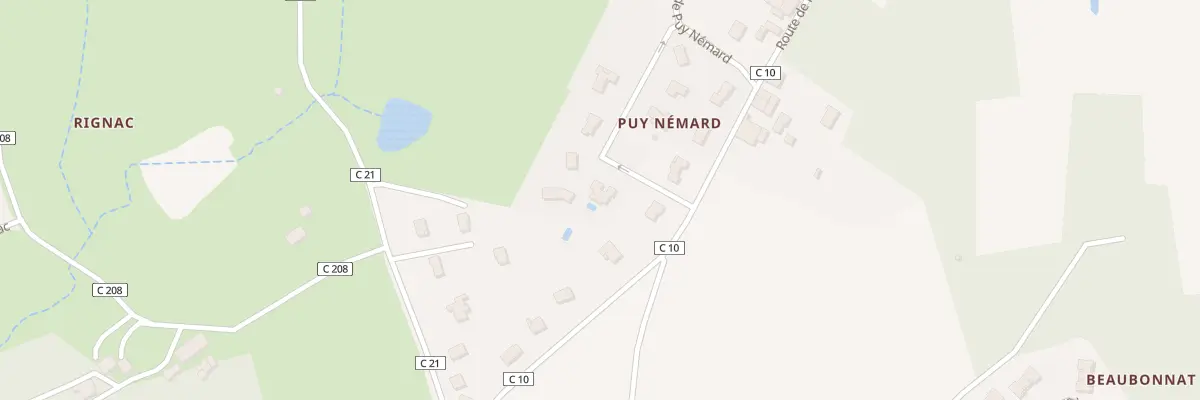 Plan du 1 All des Champs à Aixe-sur-Vienne