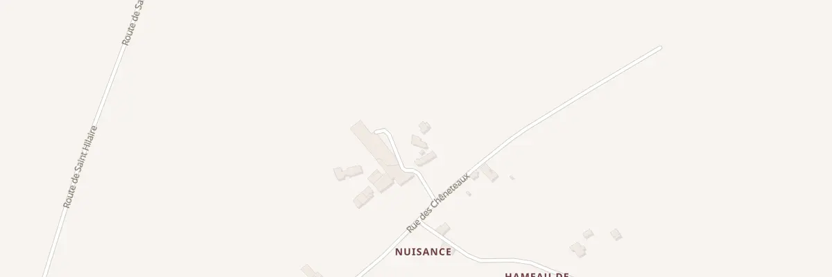 Plan du 6 Ham de Nuisance à Busloup