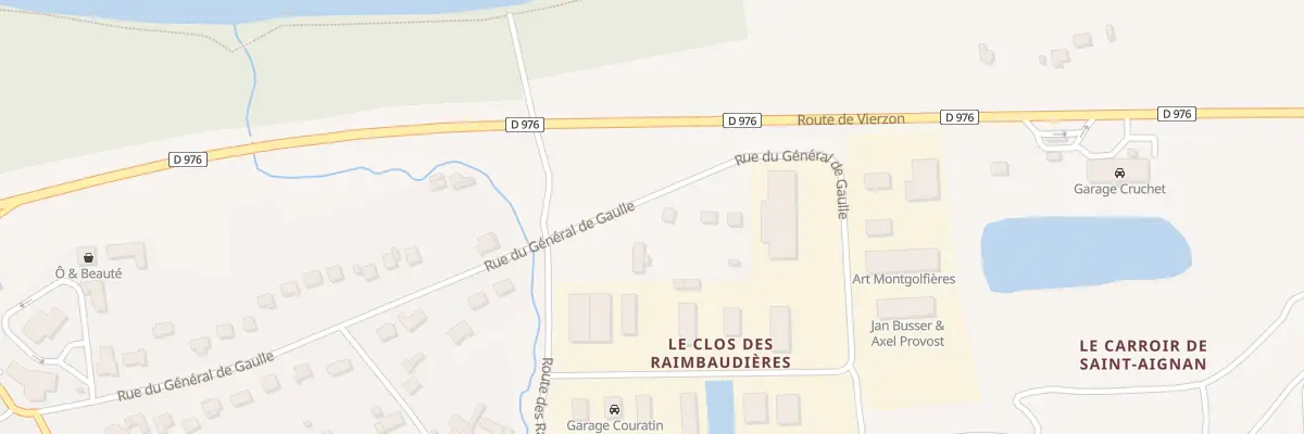 Plan du 482 Rue du Gen de Gaulle à Saint-Georges-sur-Cher