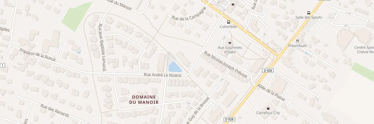 Plan du 140 Rue Andre le Nostre à Isneauville