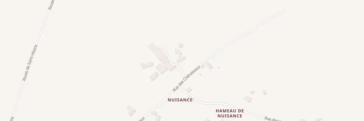 Plan du 8 Ham de Nuisance à Busloup