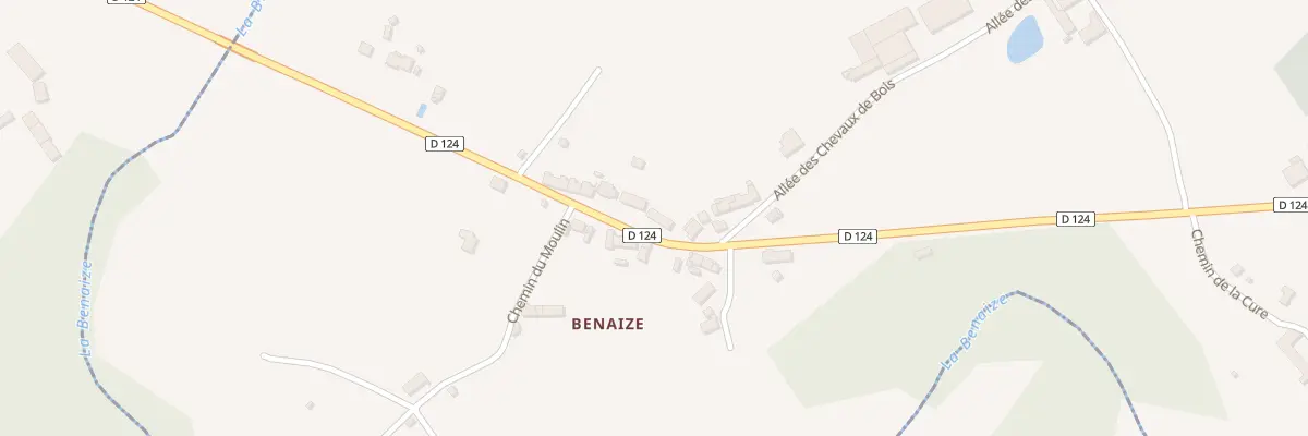 Plan du 4 Rte des Rives de la Benaize à Coulonges-les-Hérolles