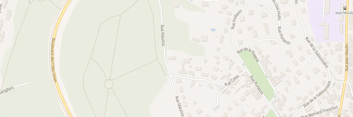 Plan du 30 Rue Maurice à Évreux