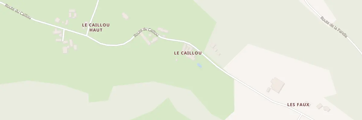 Plan du 2364 Rte du Caillou à Valojoulx
