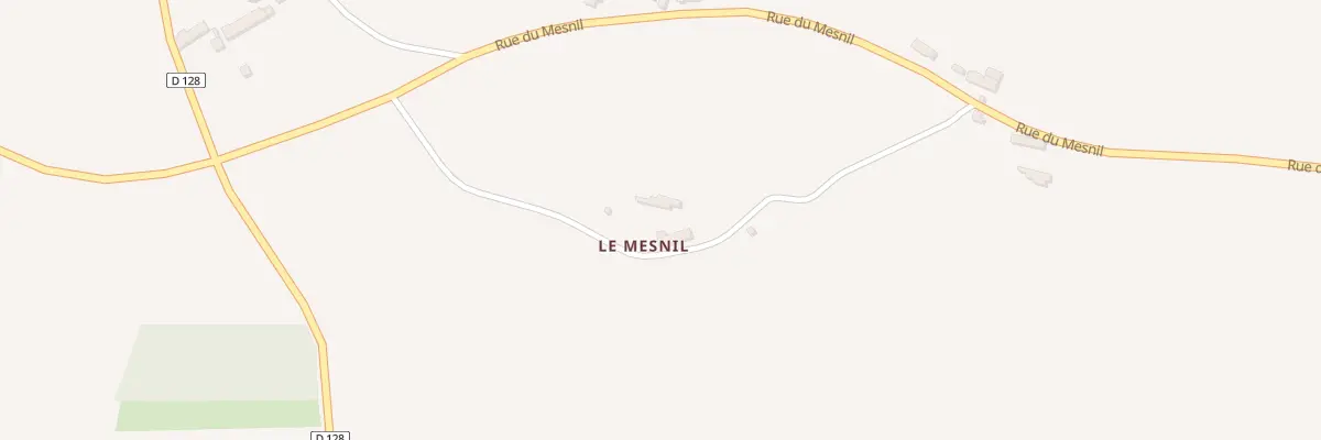 Plan du 3 Rue du Mesnil à Nonvilliers-Grandhoux