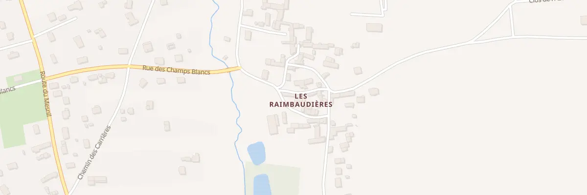 Plan du 85 Rte des Raimbaudières à Saint-Georges-sur-Cher