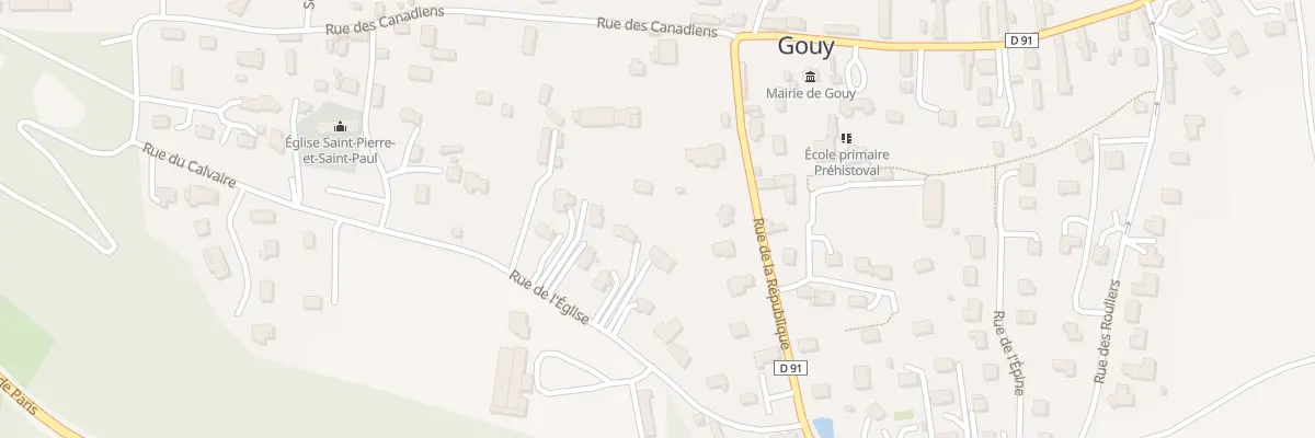 Plan du 414A Rue des Canadiens à Gouy