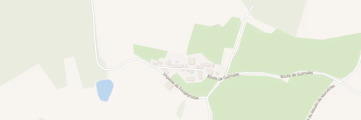 Plan du 113 Fougeyrollas à Génis
