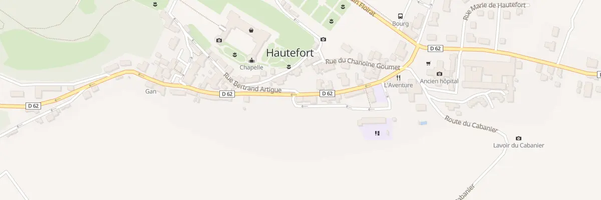 Plan du 187 Rue Bertran de Born à Hautefort