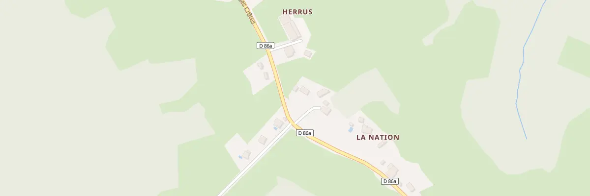 Plan du 62A Herrus à Montberaud