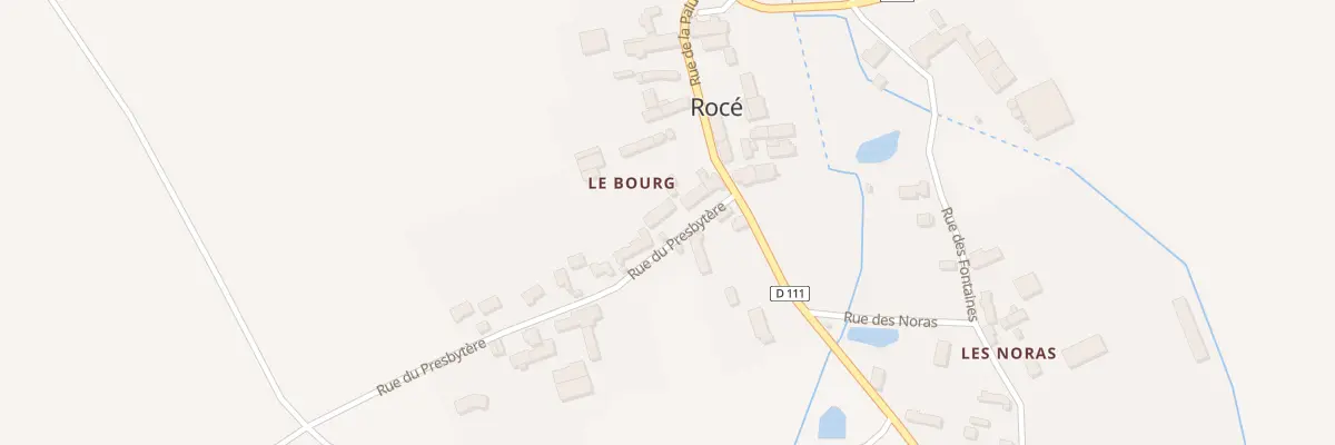 Plan du 6 Rue du Presbytère à Rocé
