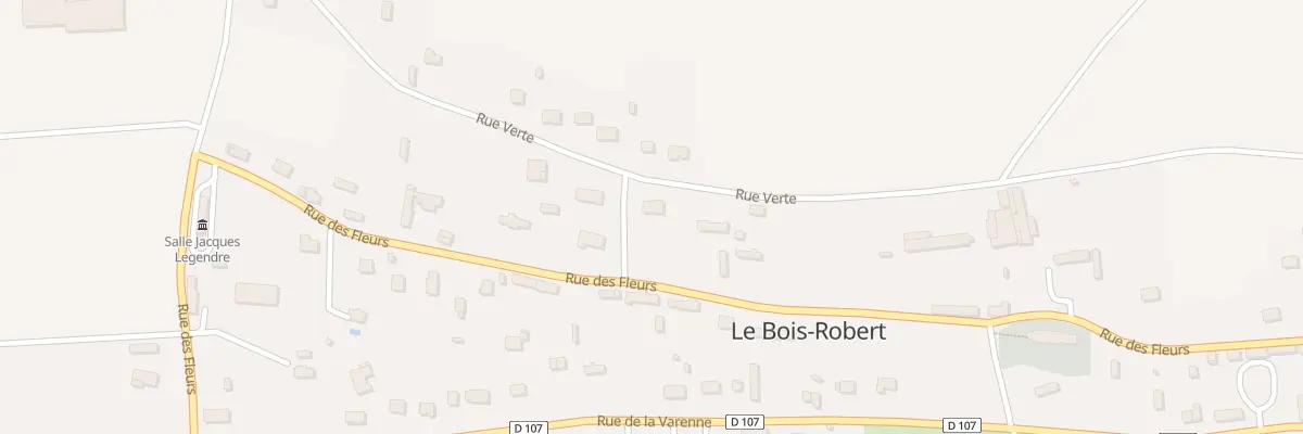 Plan du 9001 Rue Verte au Bois-Robert