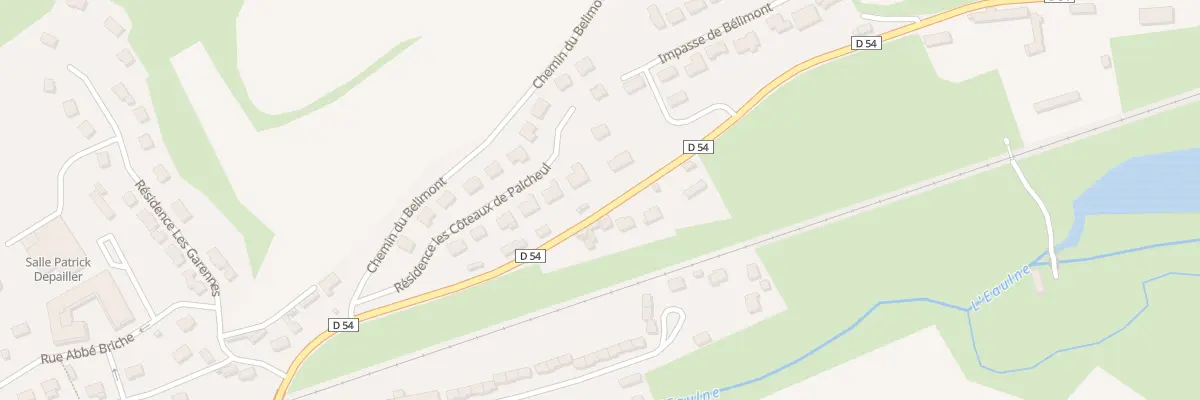 Plan du 14 Rte de Palcheul à Martin-Église