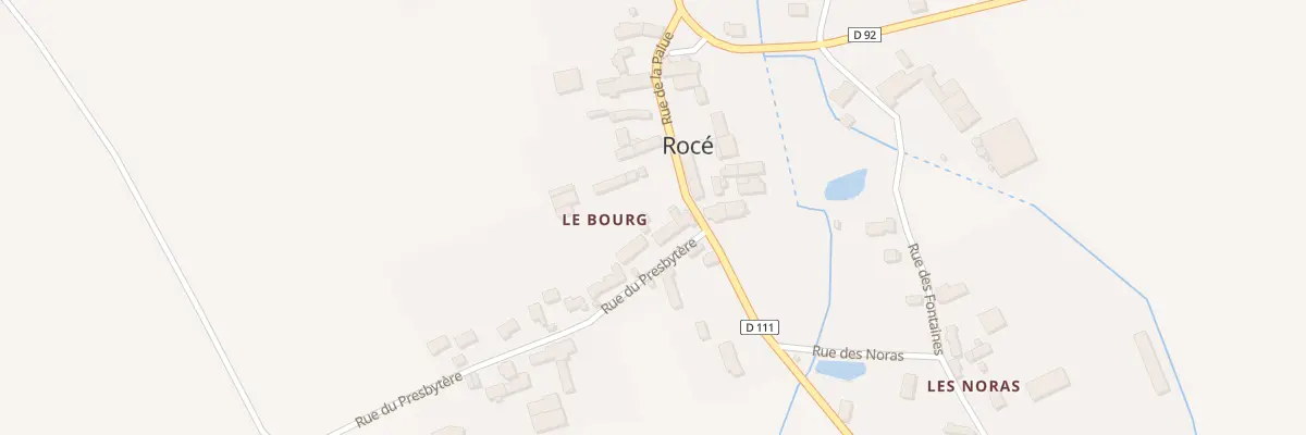Plan du 4 Rue du Presbytère à Rocé