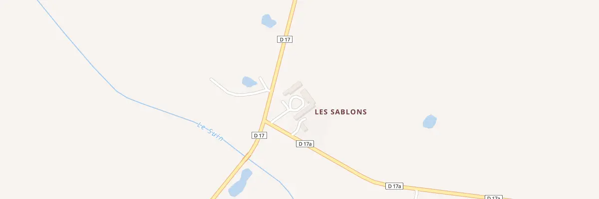 Plan du 5304 Les Sablons à Douadic