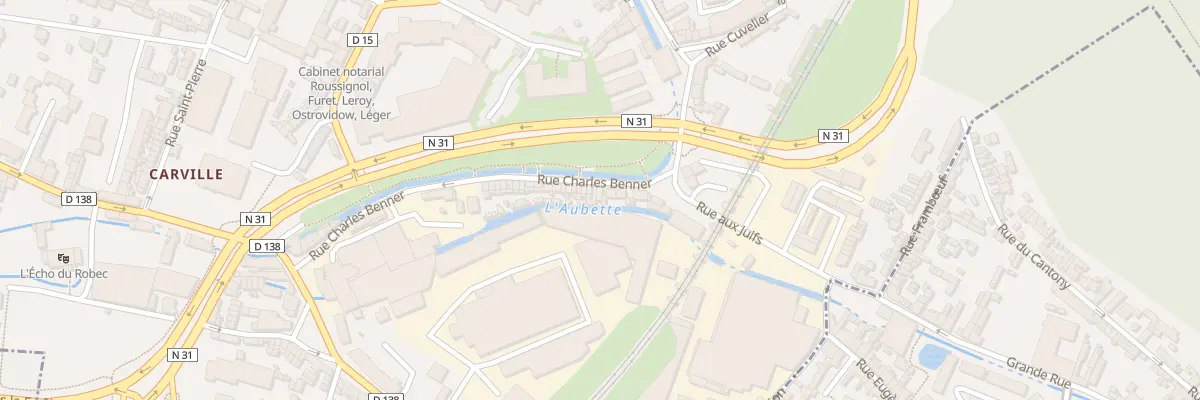 Plan du 17 Rue Charles Benner à Darnétal