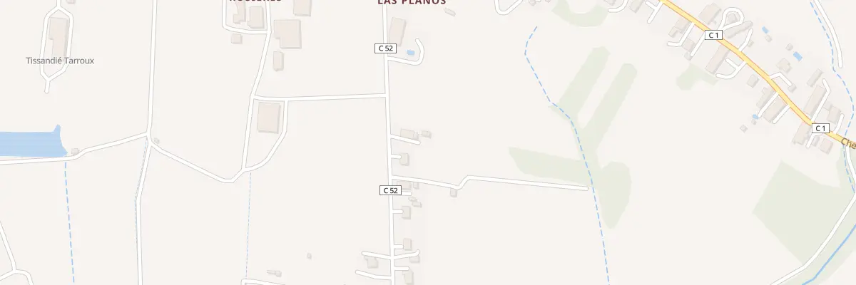 Plan du 197 Che de Rosières à Moissac