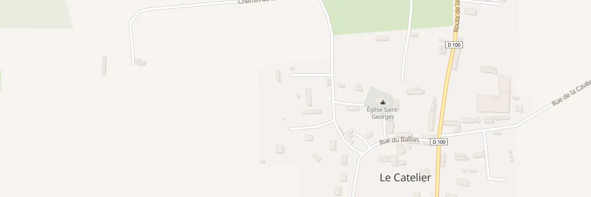 Plan du 111 Che des Grands Arbres au Catelier