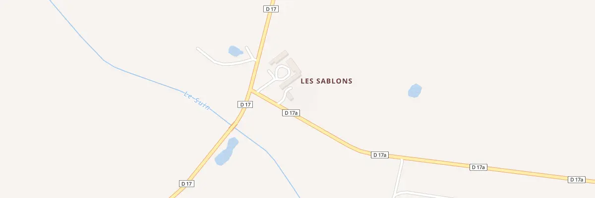 Plan du 5305 Les Sablons à Douadic