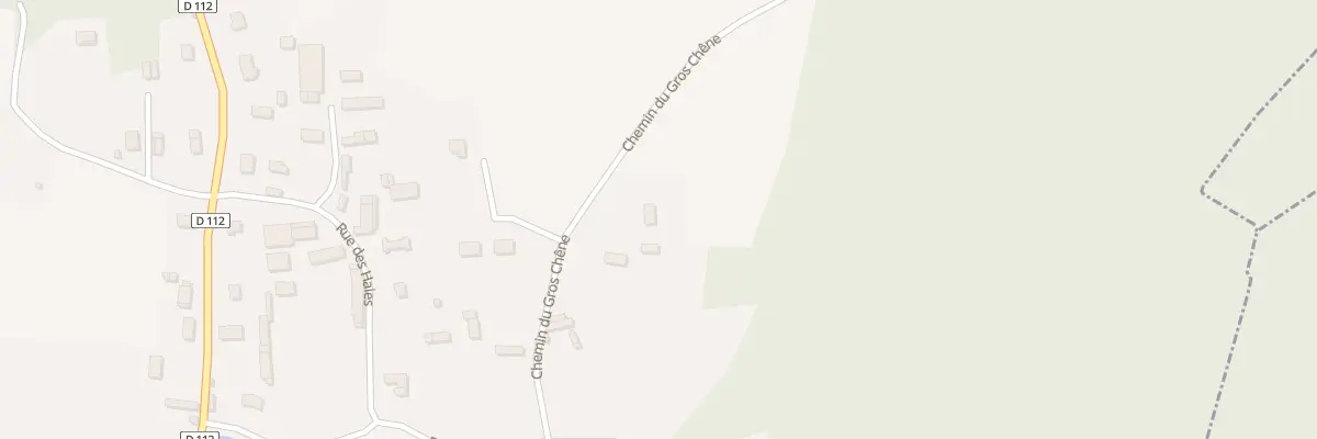 Plan du 6 Che du Gros Chêne à La Vacherie