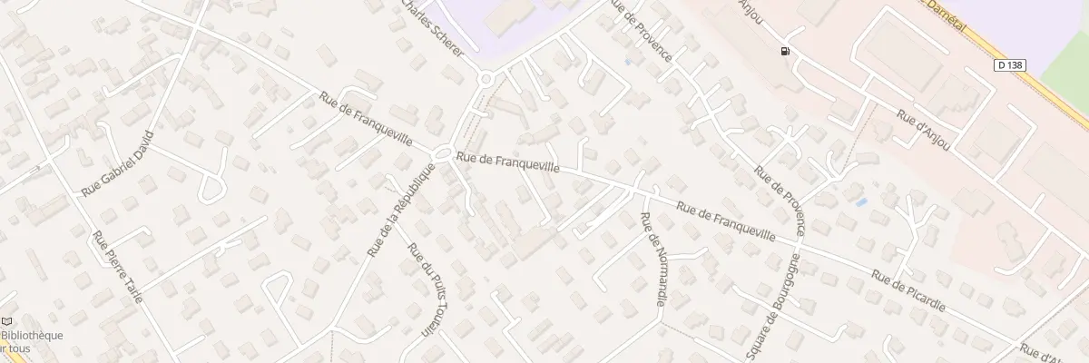 Plan du 7 Rue de Franqueville au Mesnil-Esnard