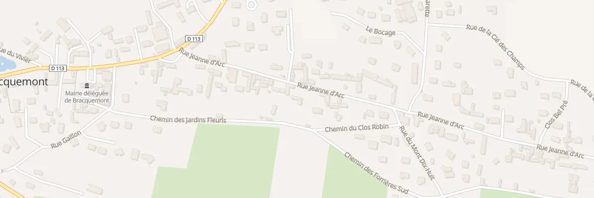 Plan du 20 Rue Jeanne d’Arc à Petit-Caux