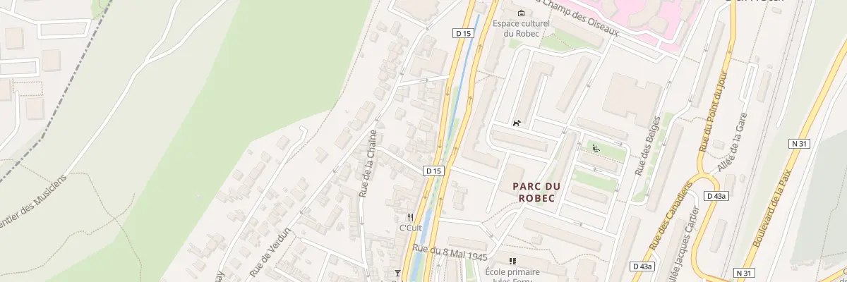 Plan du 73 Rue de Longpaon à Darnétal