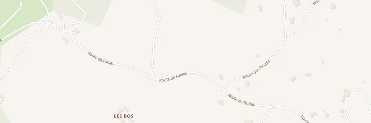 Plan du 585 Le Fraysse à Gabillou