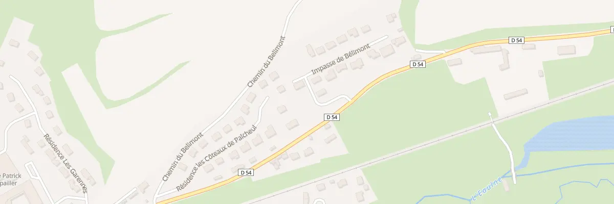 Plan du 2 Imp de Belimont à Martin-Église