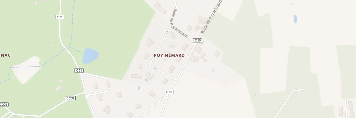 Plan du 11 Rte de Puy Némard à Aixe-sur-Vienne