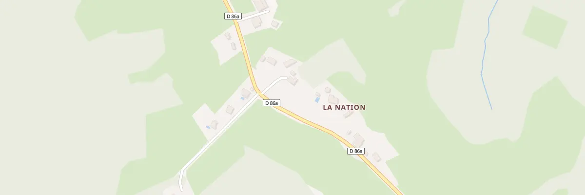 Plan du 5001F La Nation à Montberaud