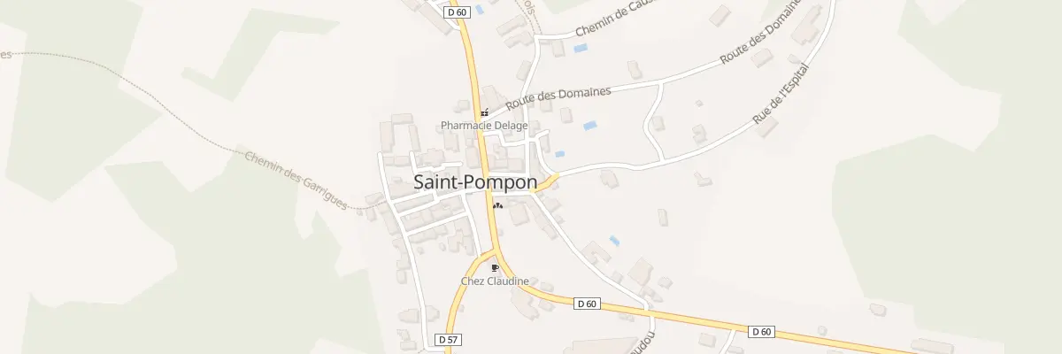 Plan du 130 Le Bourg à Saint-Pompon