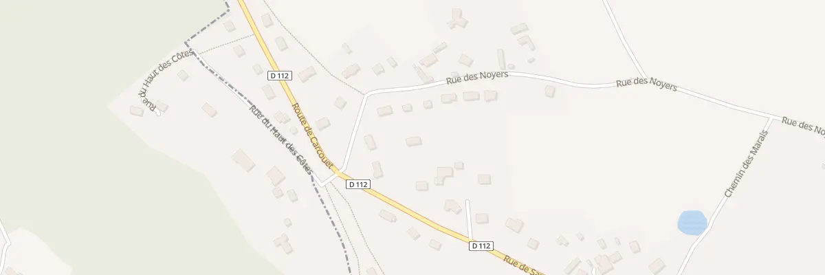 Plan du 2B Rue des Noyers à Émalleville